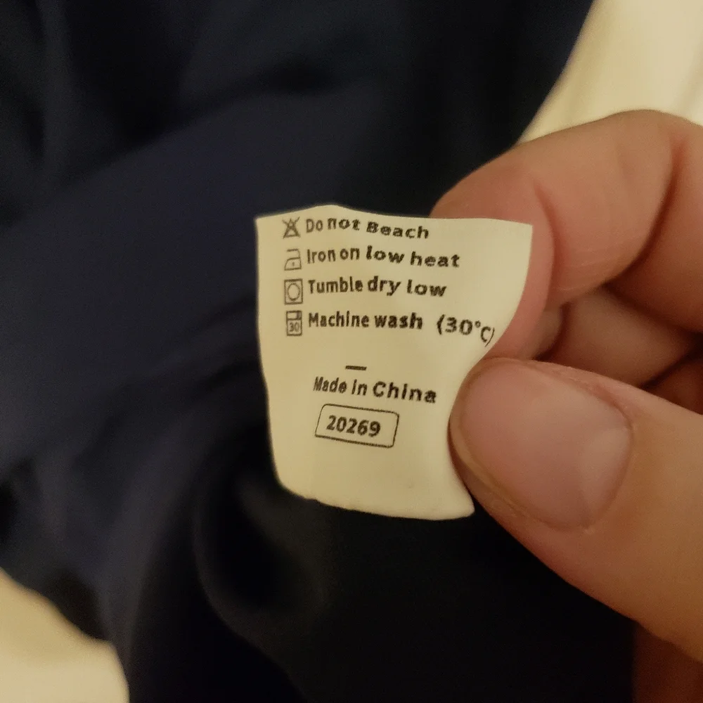 SAMPEEL Summer V Neck Wrap Puffy Sleeve Short Dress with Belt for Women - Picture 8 of 13